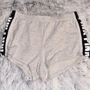victoria secret pink cotton shorts